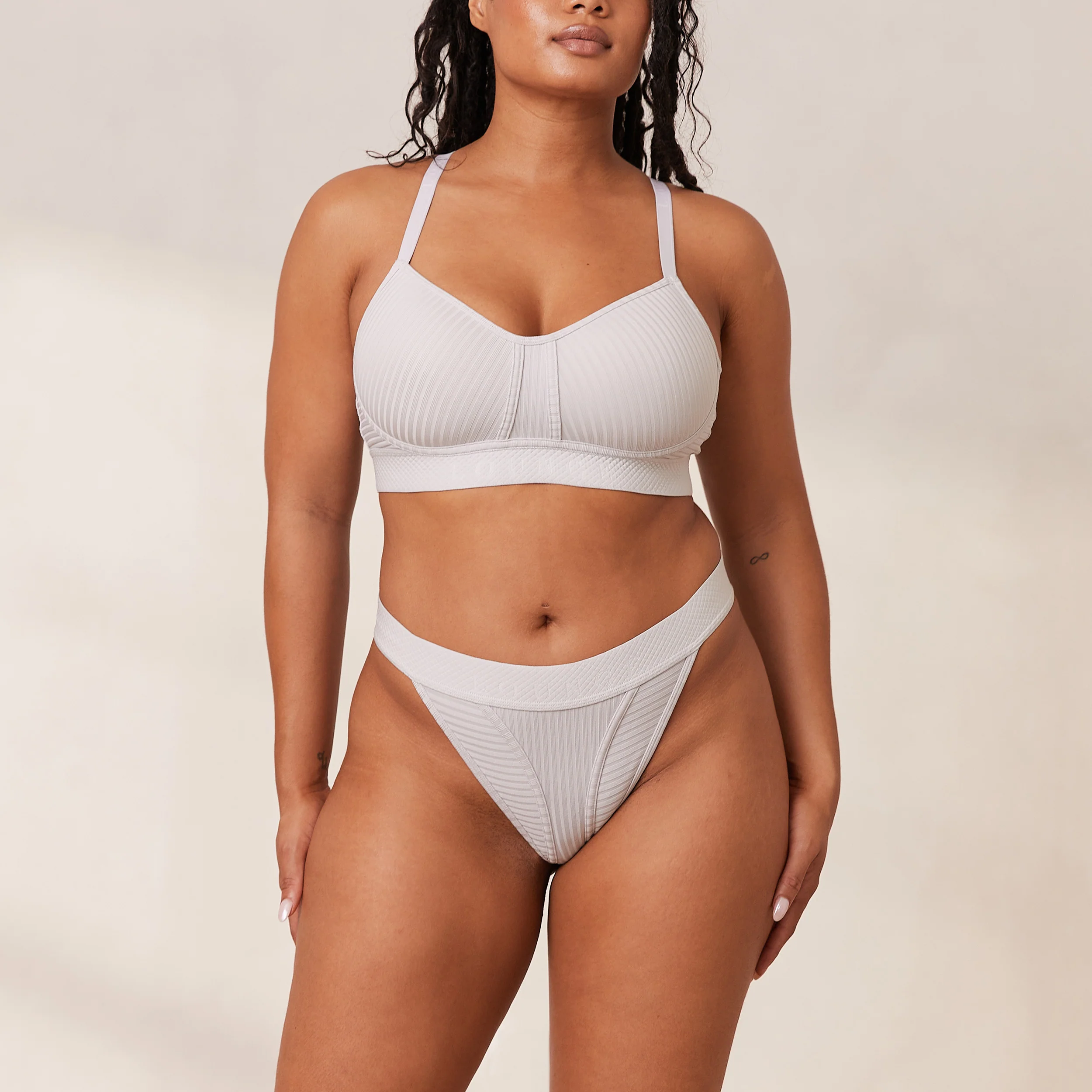 Bare Bra  - Grey - Image 9