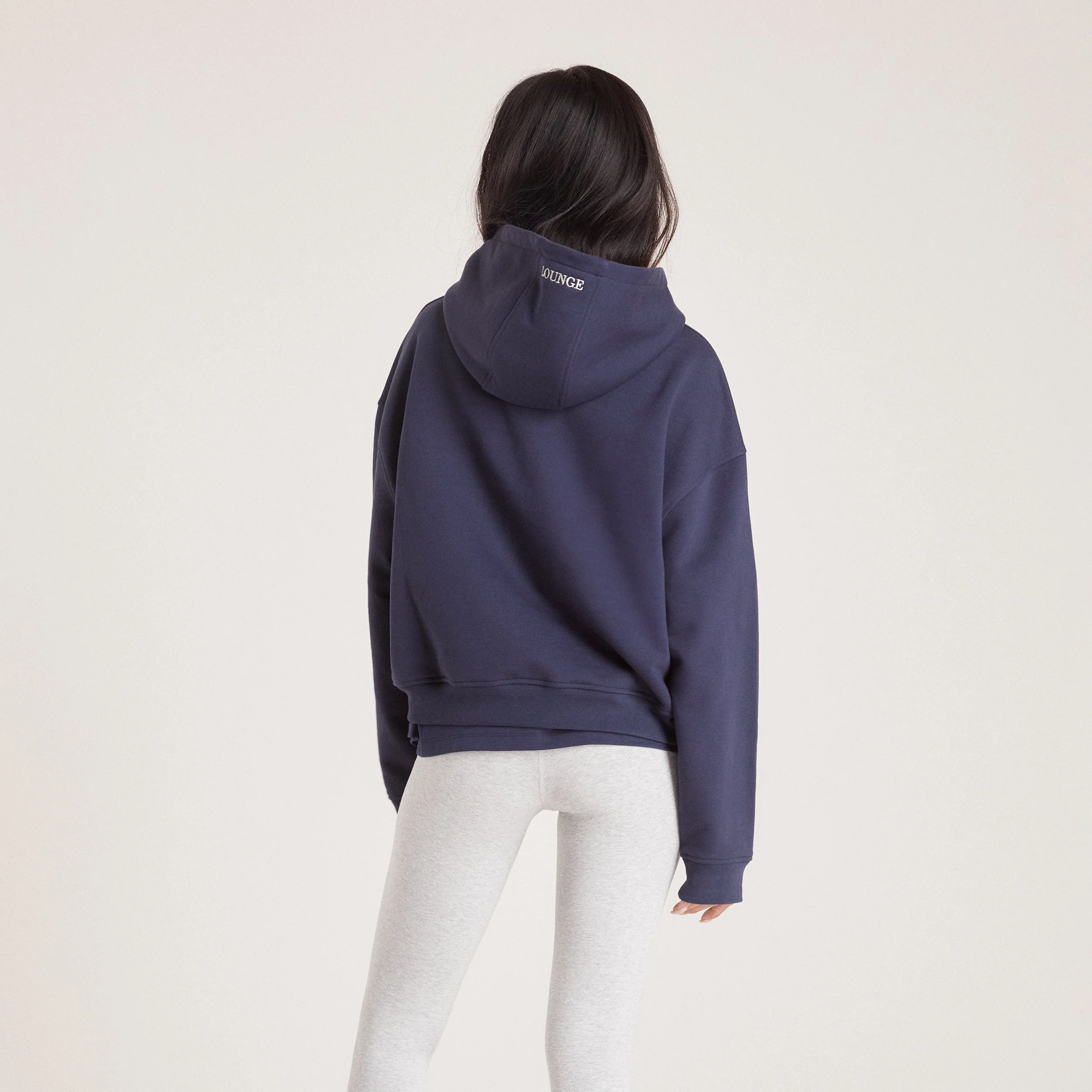 Boxy Hoodie - Ink Blue - Image 2