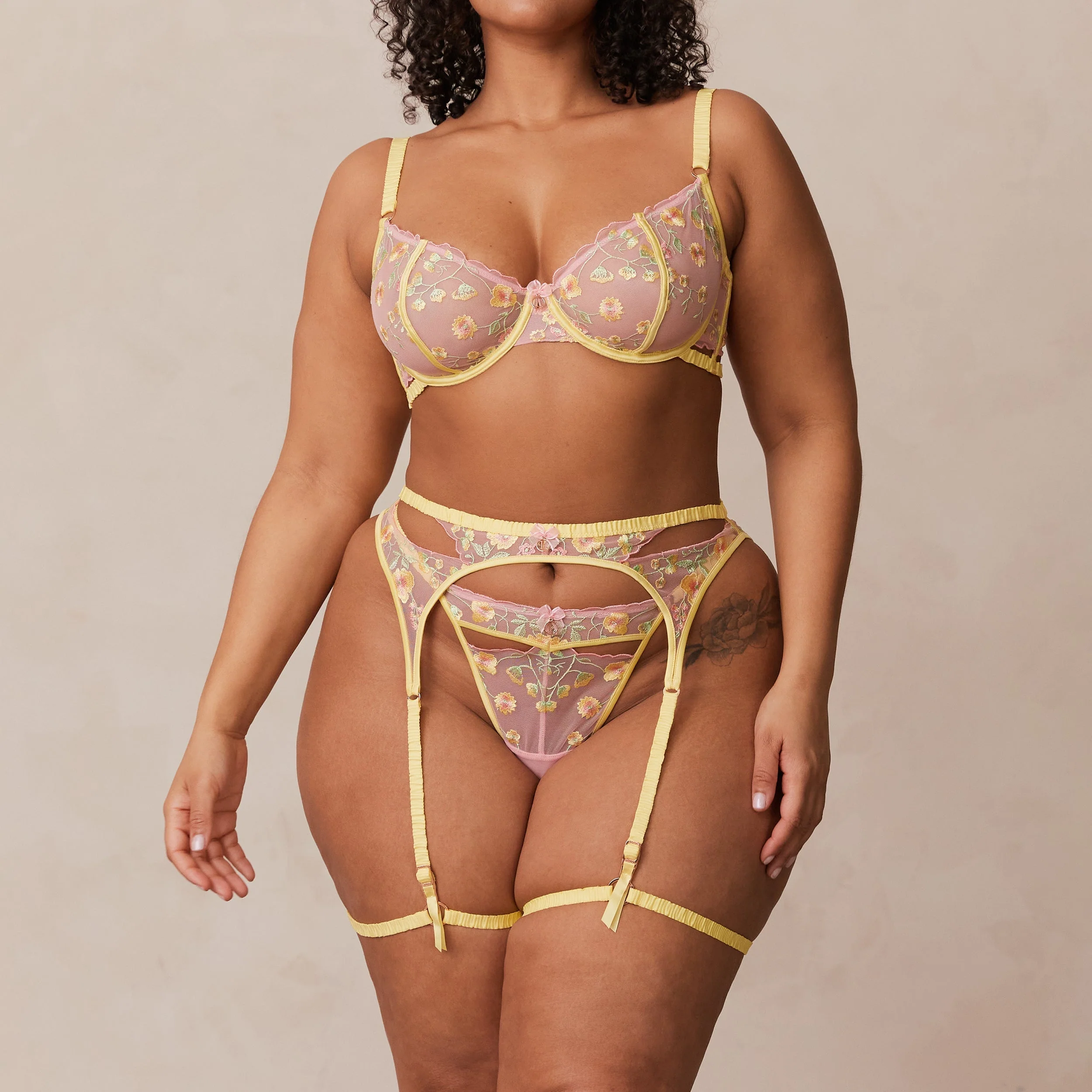 Cassia Intimates Bra - Lemon - Image 6