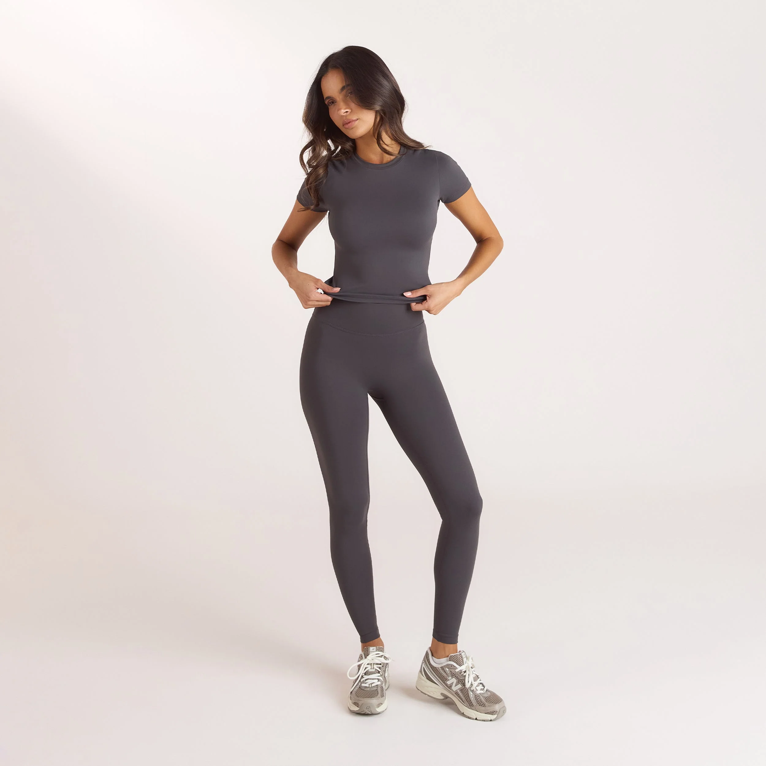 Classic Fitted Top - Ash Grey - Image 3