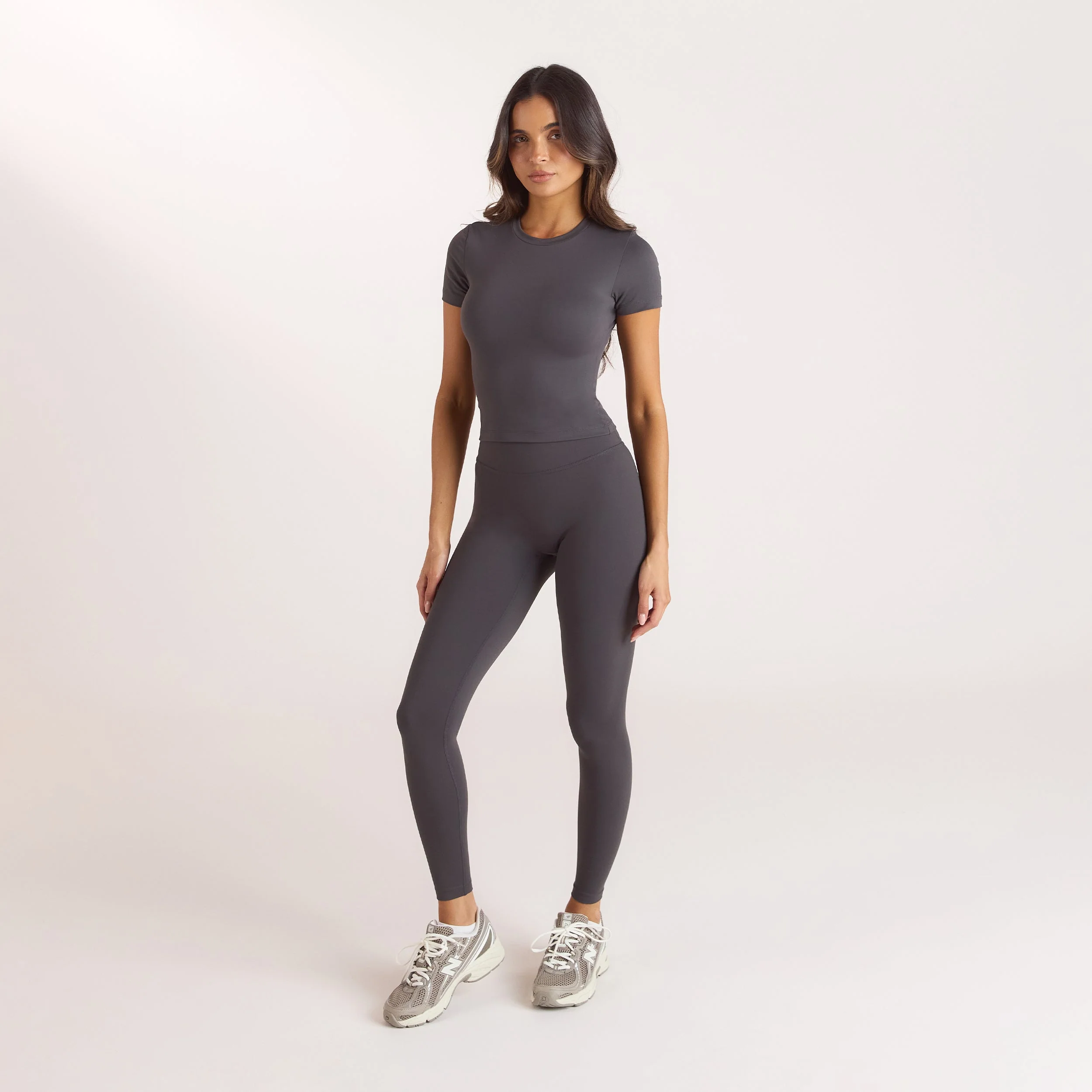 Classic Leggings - Ash Grey - Image 3