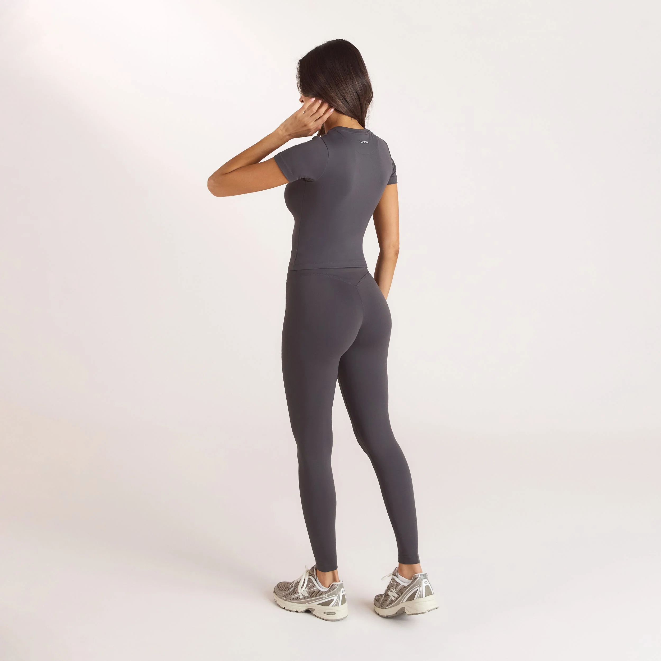 Classic Leggings - Ash Grey - Image 6