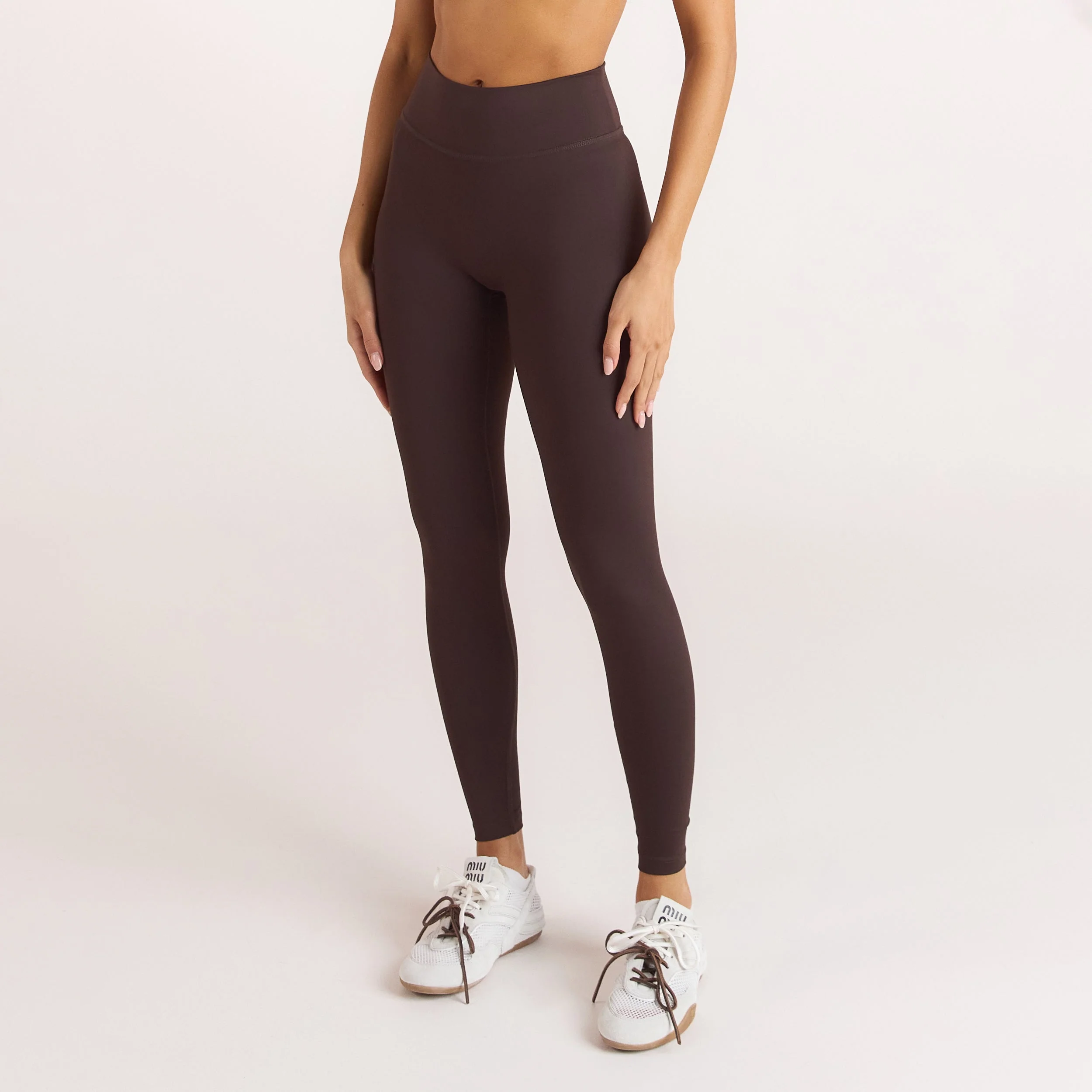 Classic Leggings - Coffee Bean - Image 3