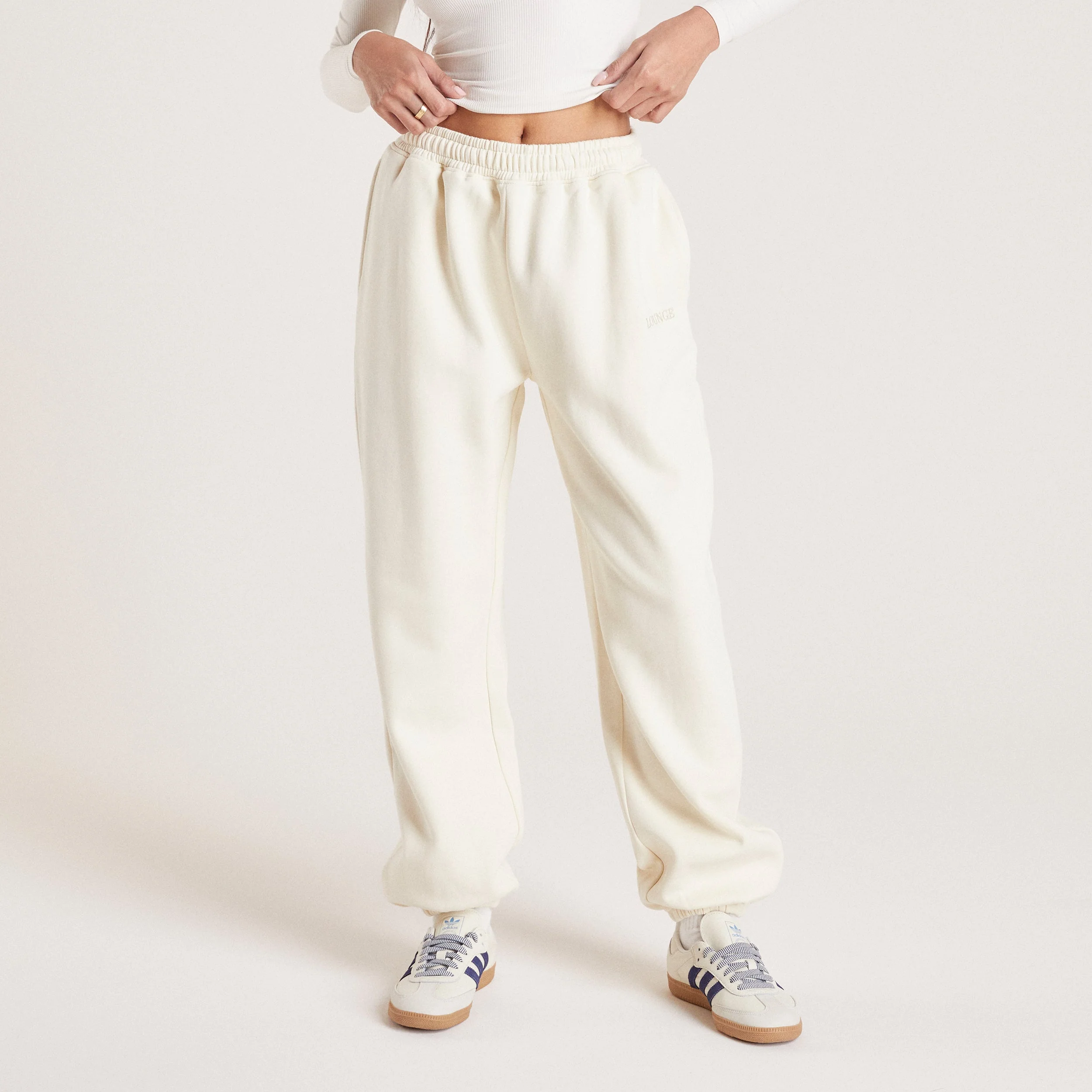 Cuffed Joggers - Tofu - Image 3