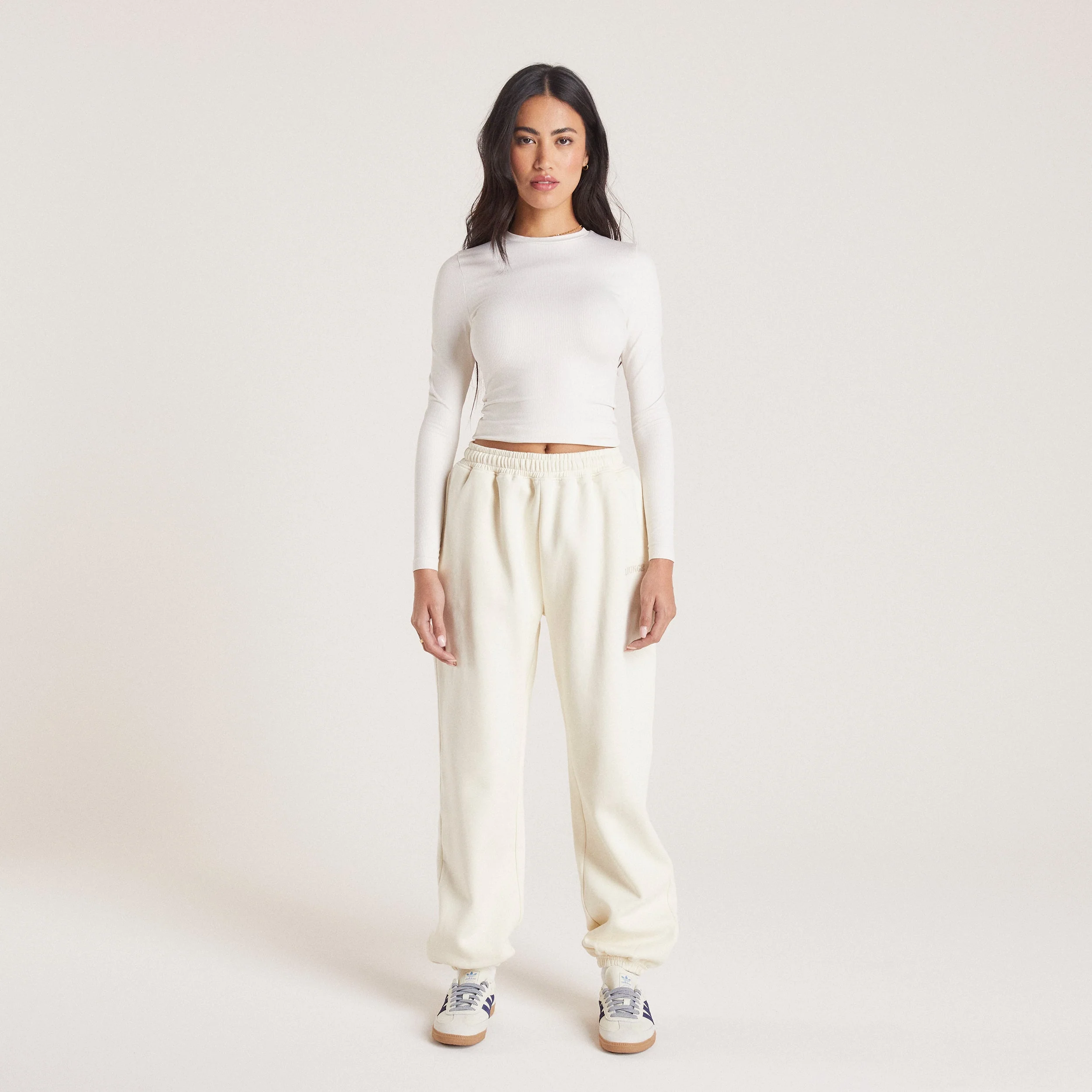 Cuffed Joggers - Tofu - Image 4