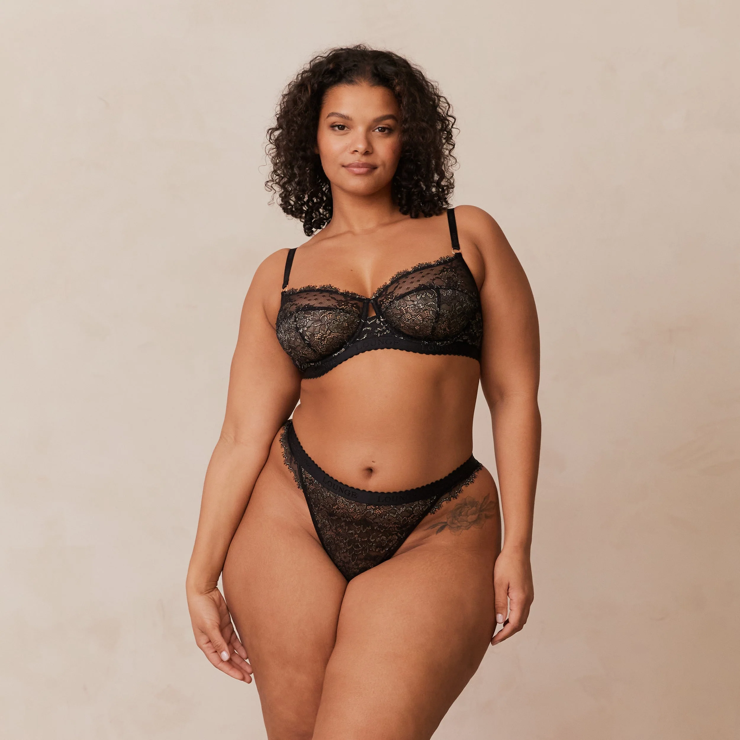 Desire Balcony Bra - Black - Image 17