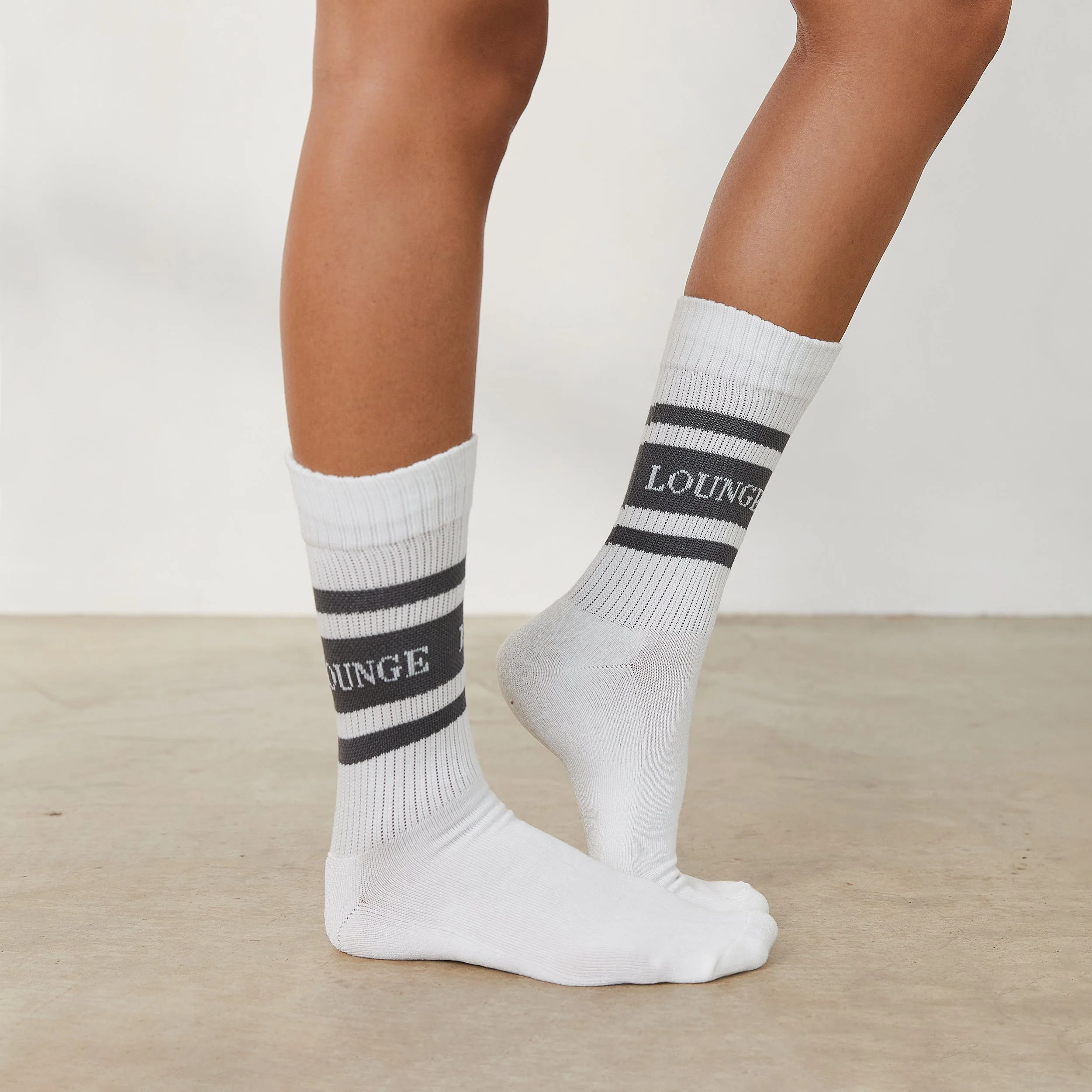 Essential Socks (2-Pack) - Charcoal - Image 4