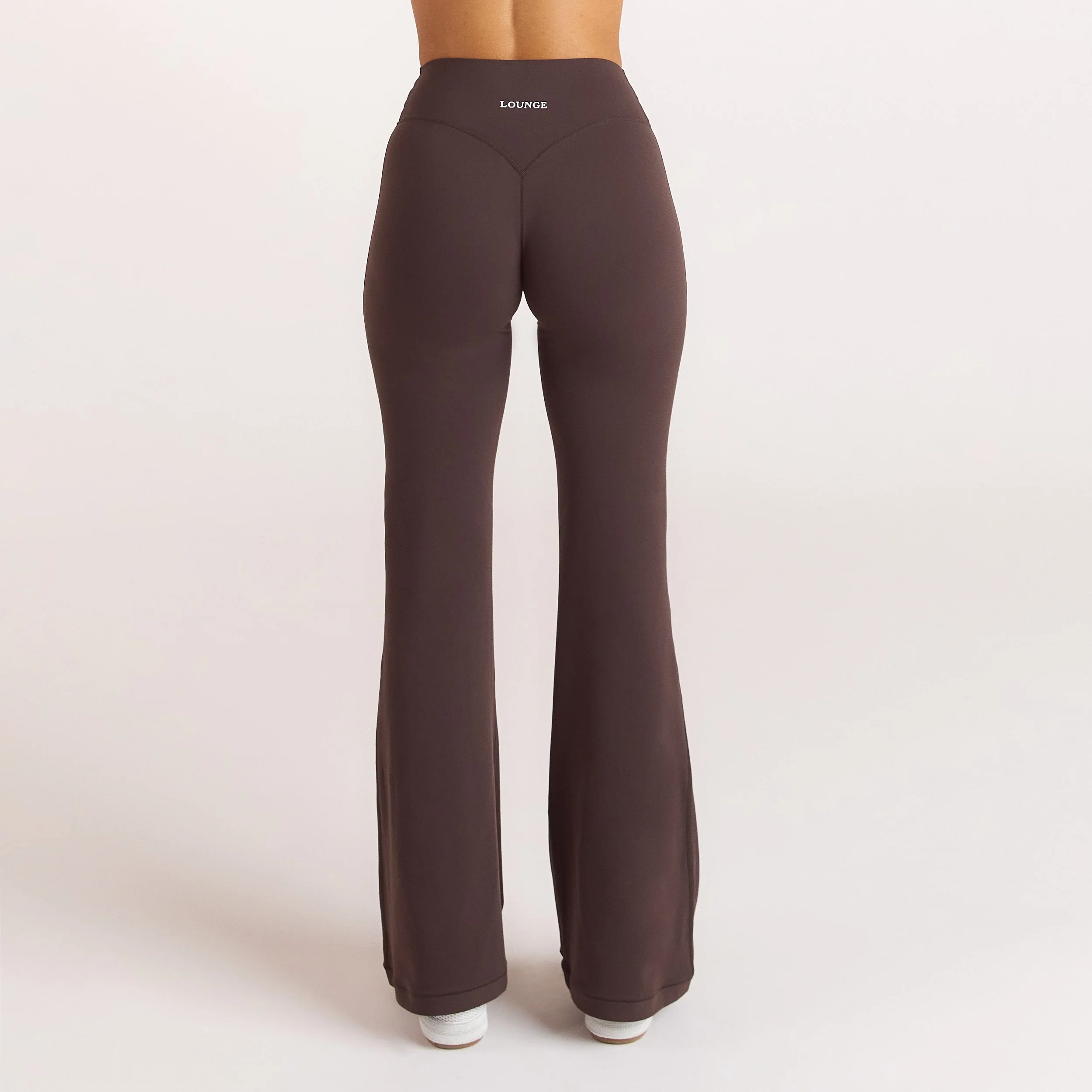 ContourSoft Flared Leggings - Dark Chocolate - Image 3