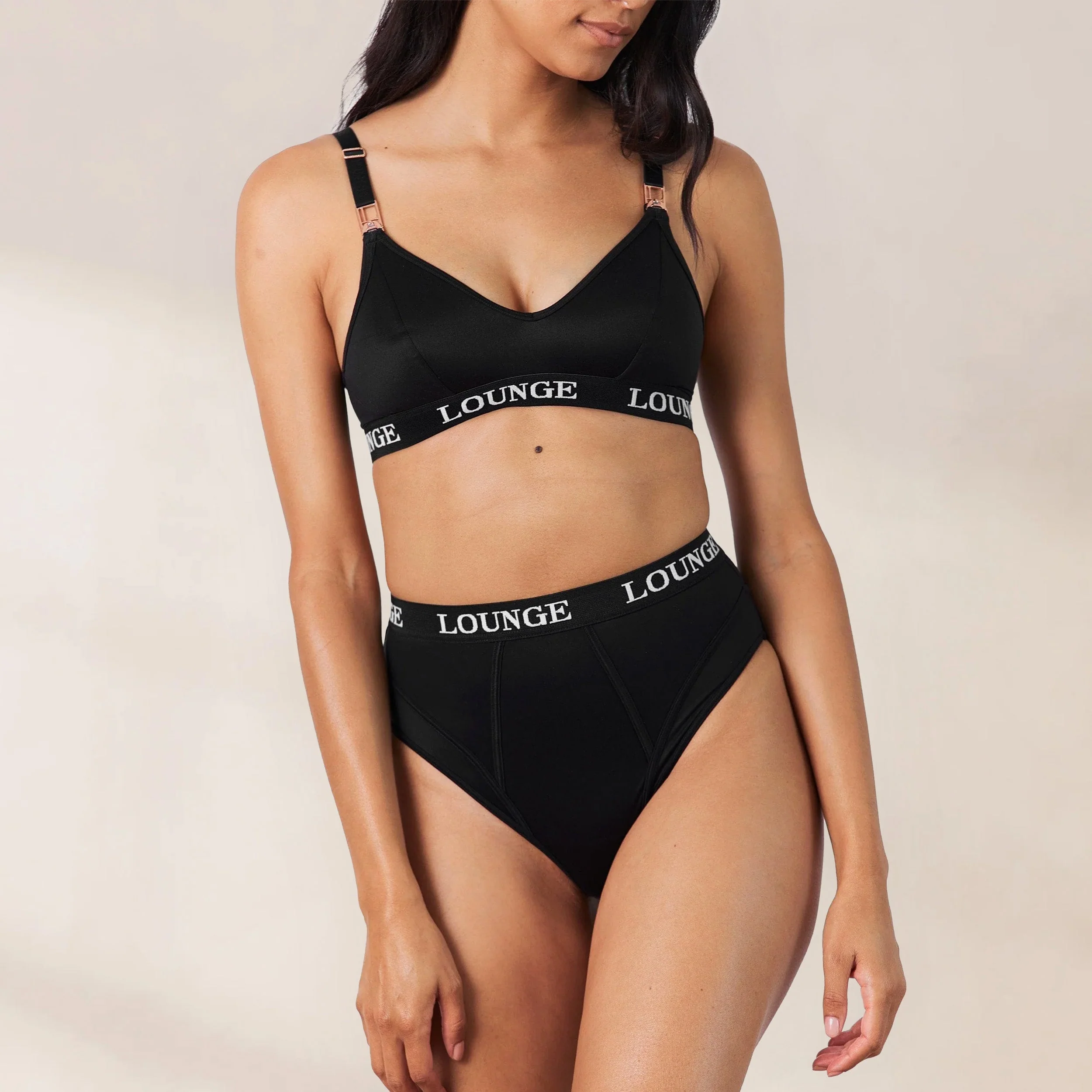 Nurture Nursing Bra - Black - Image 8