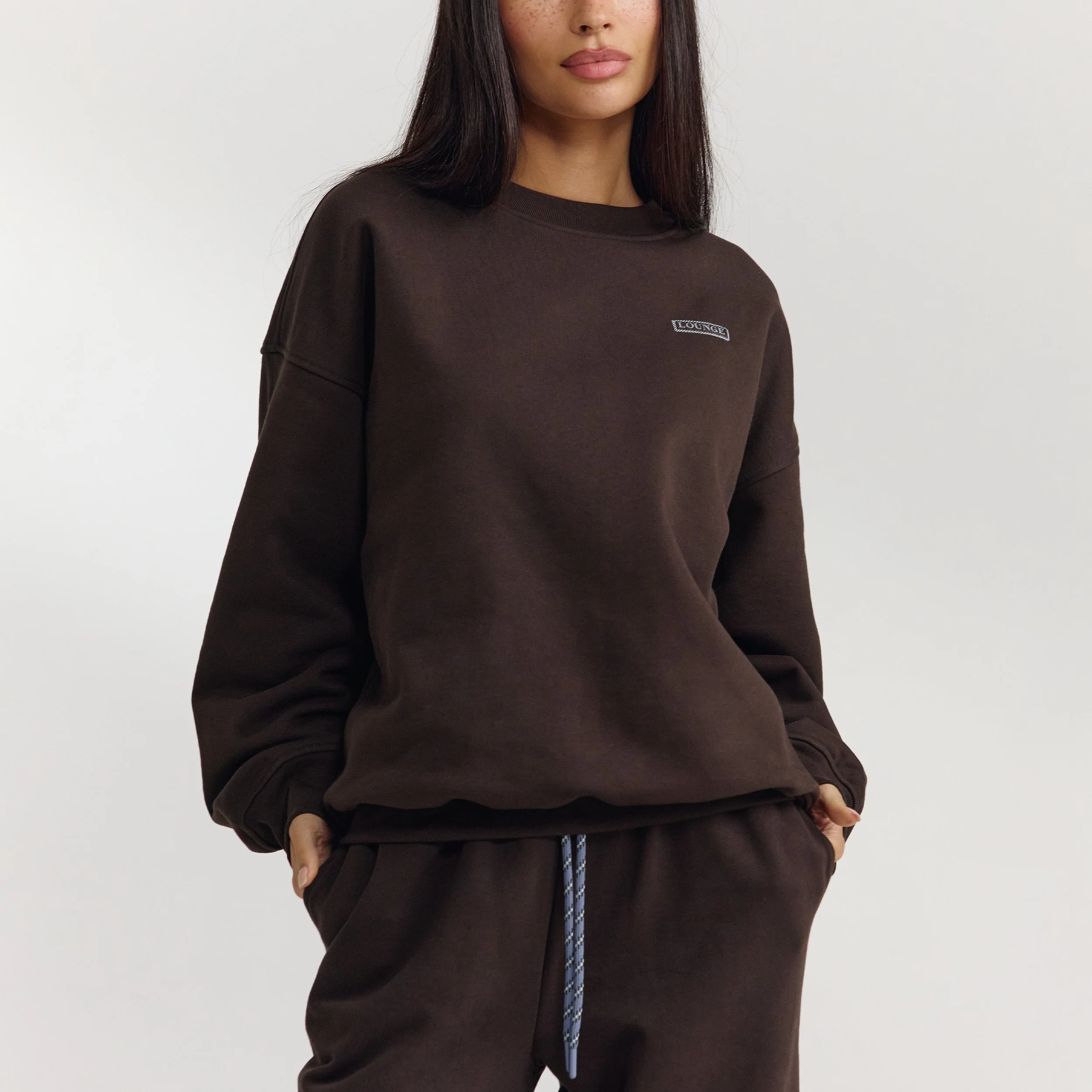 Oversized Jumper - Dark Chocolate - Image 2