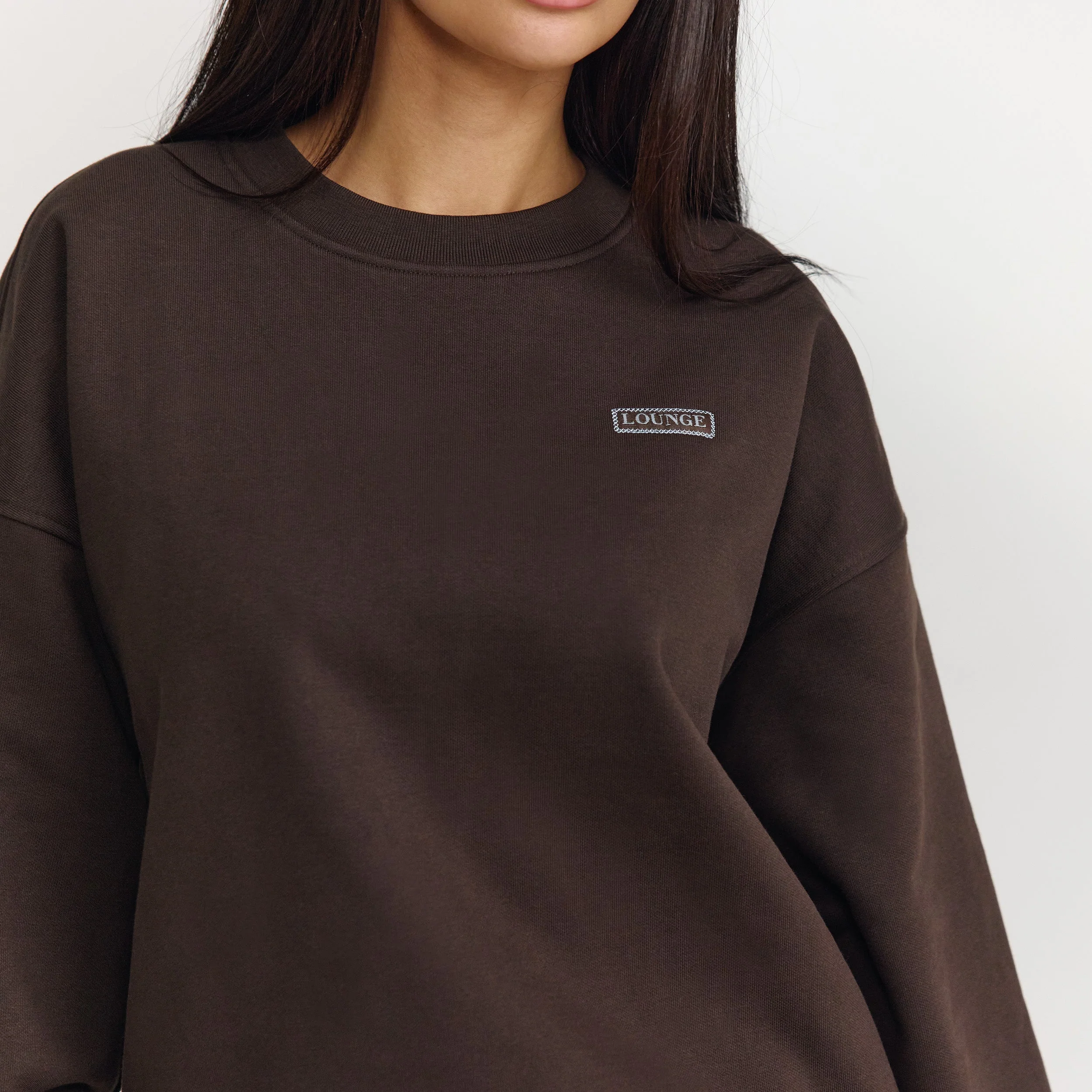 Oversized Jumper - Dark Chocolate - Image 4