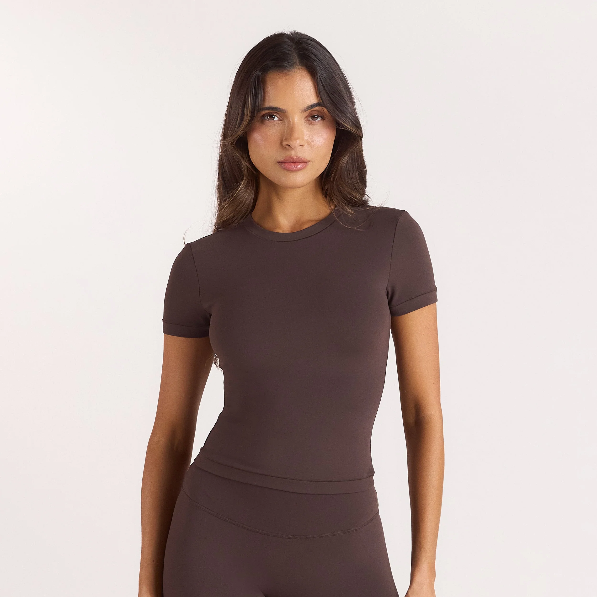 ContourSoft Short Sleeve T-Shirt - Dark Chocolate