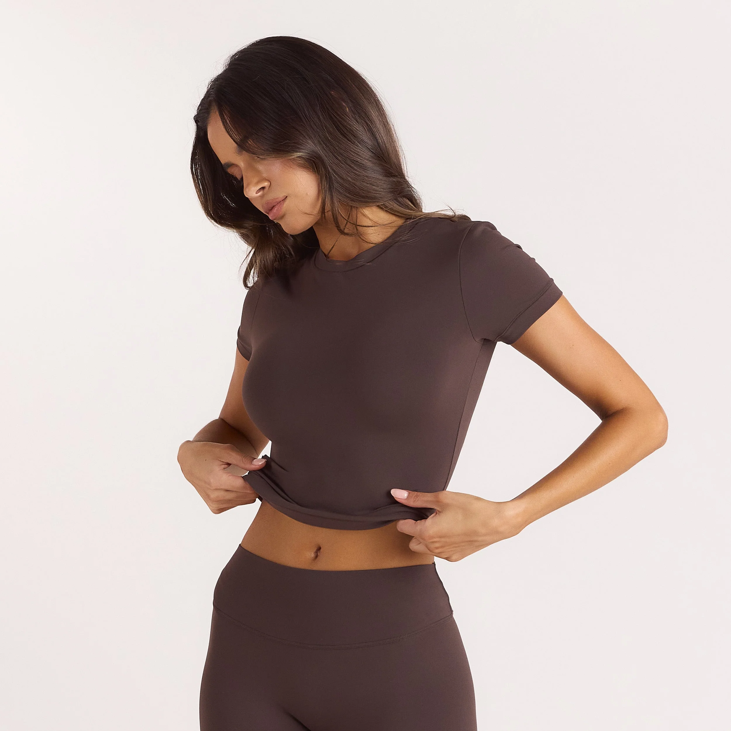 ContourSoft Short Sleeve T-Shirt - Dark Chocolate - Image 6